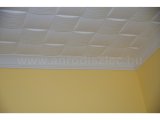 Négyzet mintás hungarocell mennyezeti lap Welle