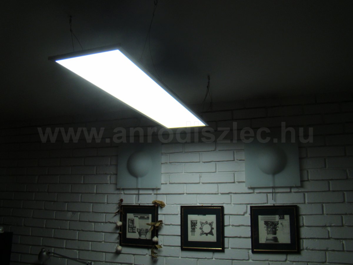 Hideg fényű 120x30 cm led panel konyhai világításhoz