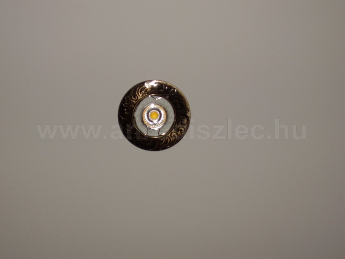 Bronz lámpakeret COB LED izzóval