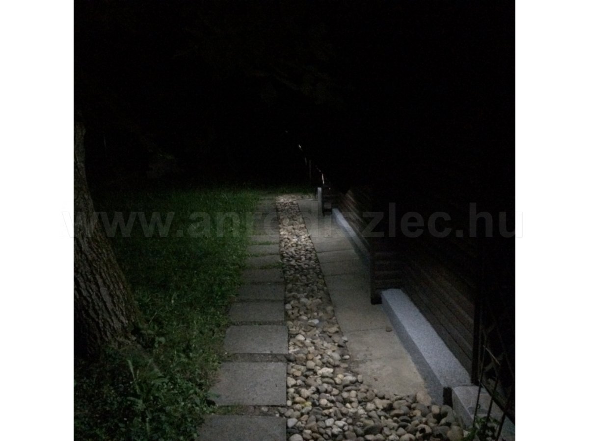 Járda világítás  3 db 3x1,5 wattos led modullal - dimmelhető