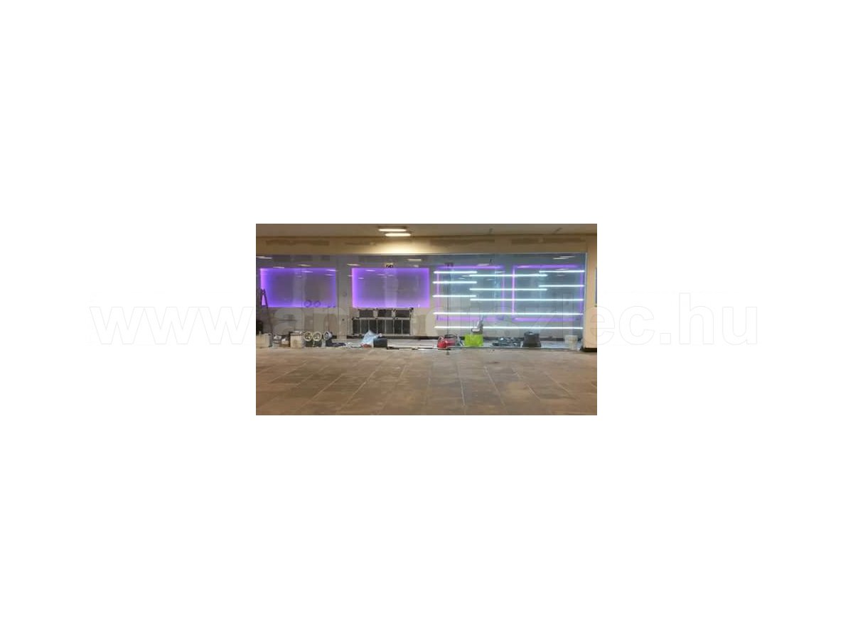 LED kontúrvilágítás RGB LED sorral