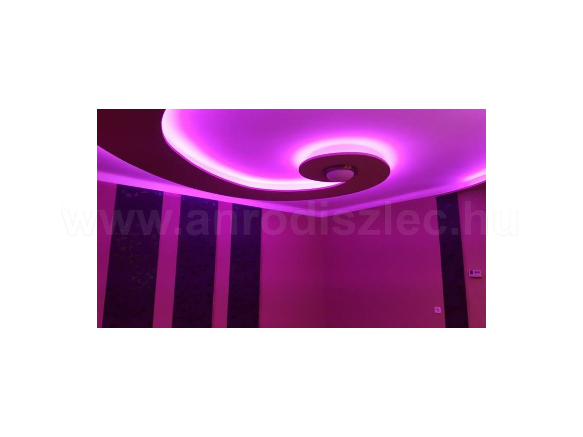 RGB spirál színszabályozós LED szalaggal