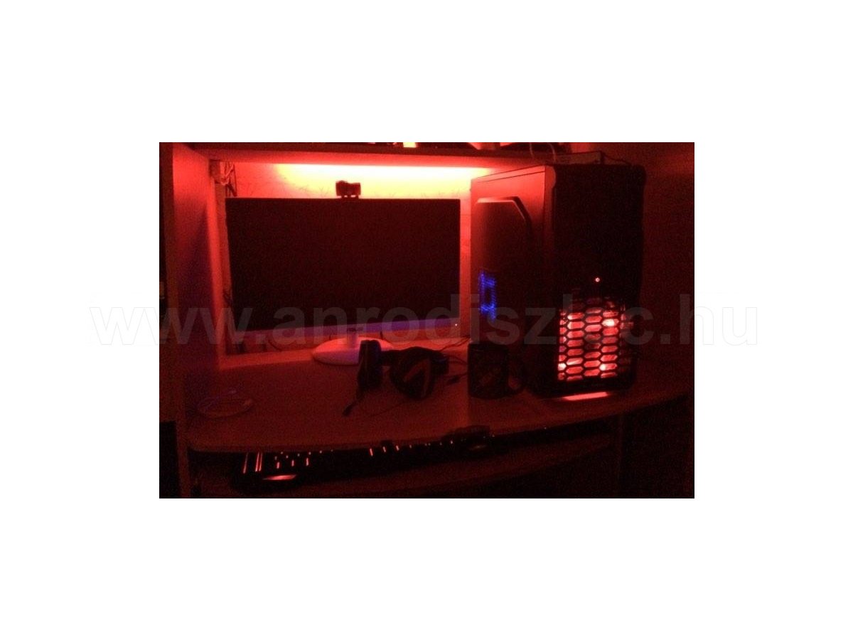 Tévé háttérvilágítás 5050x30 smd rgb led szalag