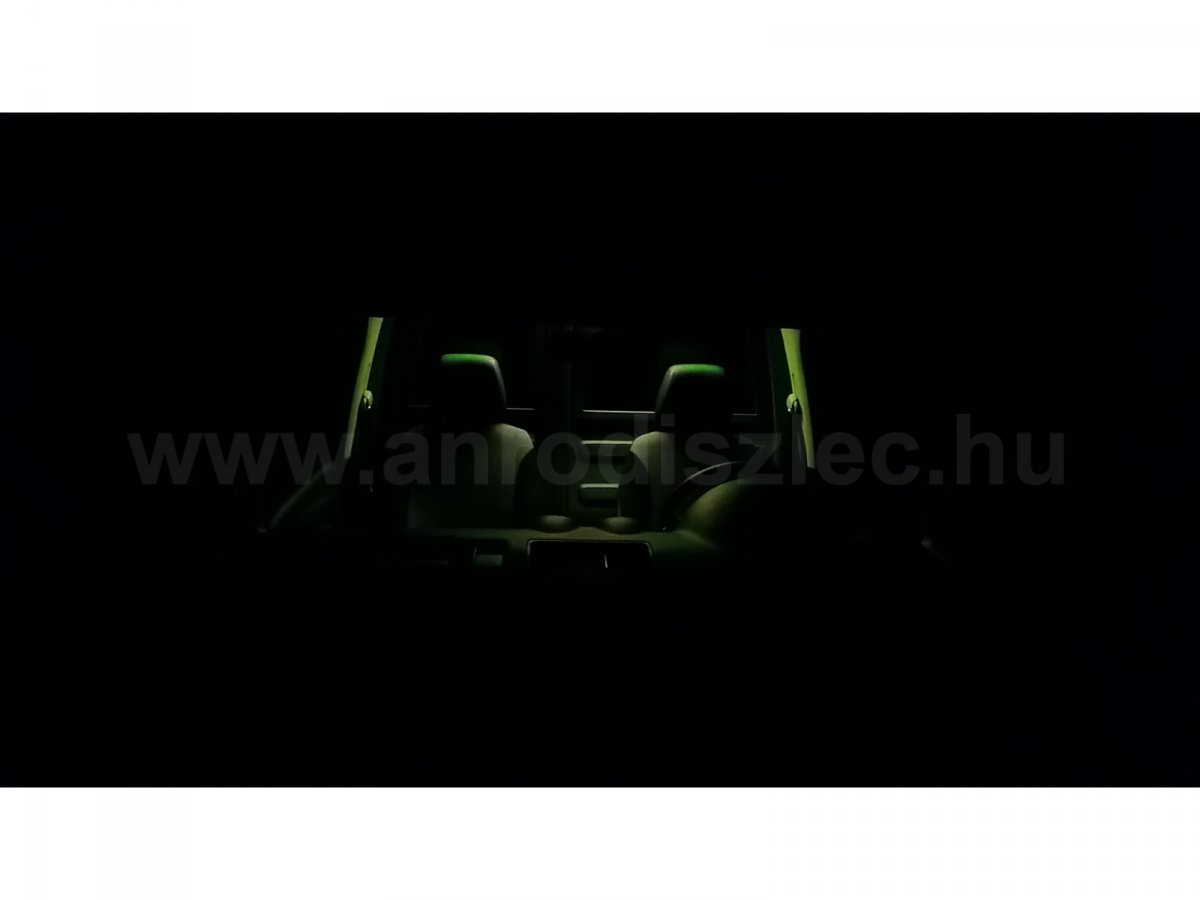 VW Caddy utastér világítás - fény az üléseknél
