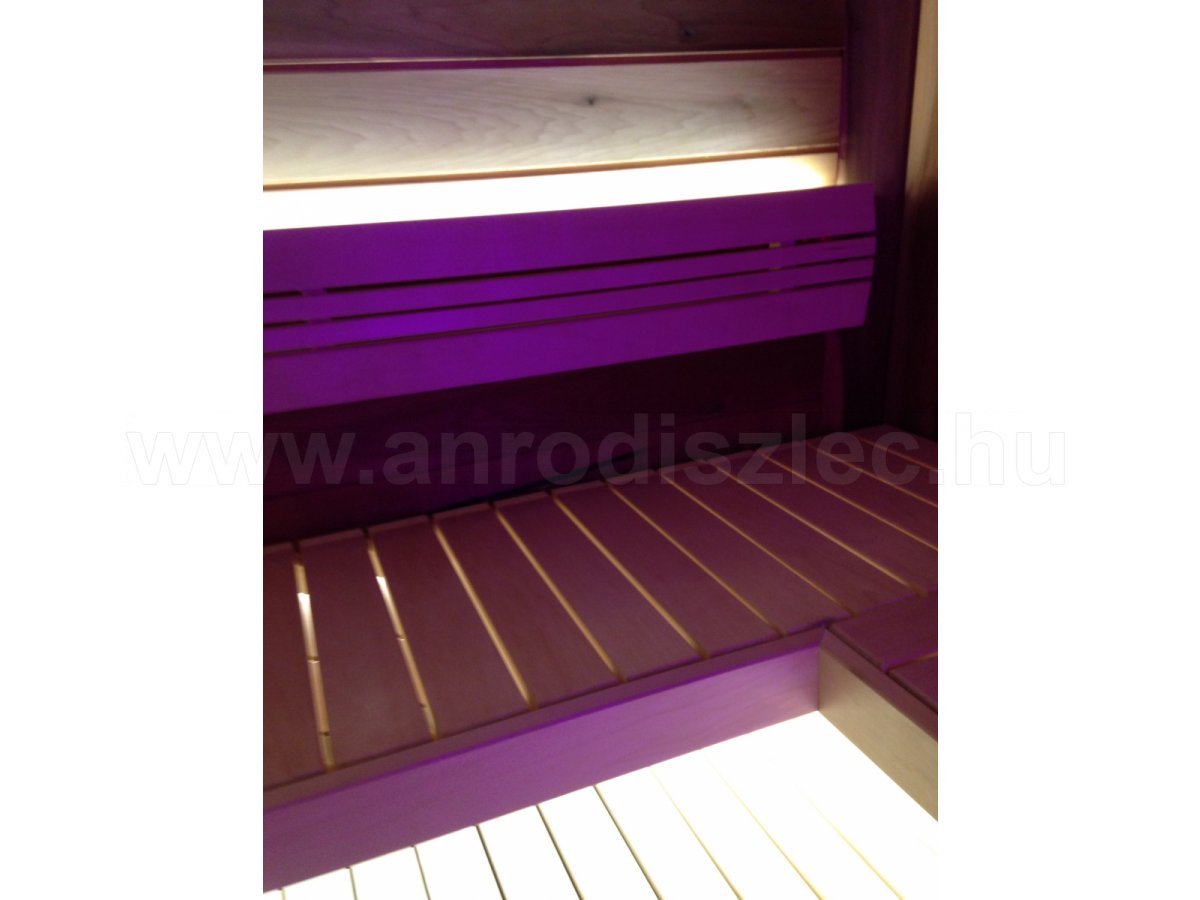 Szaunapad led világításban 2.