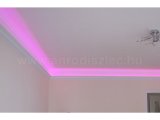 Szép pink színű fény RGB szalaggal