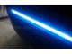RGB világító LED szalag vízálló kivitelben, kocsi elejére szerelve. 