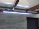 Terasz világítás (alu profilba ragasztott vizallo led szalag, fa tartóléc alatt)