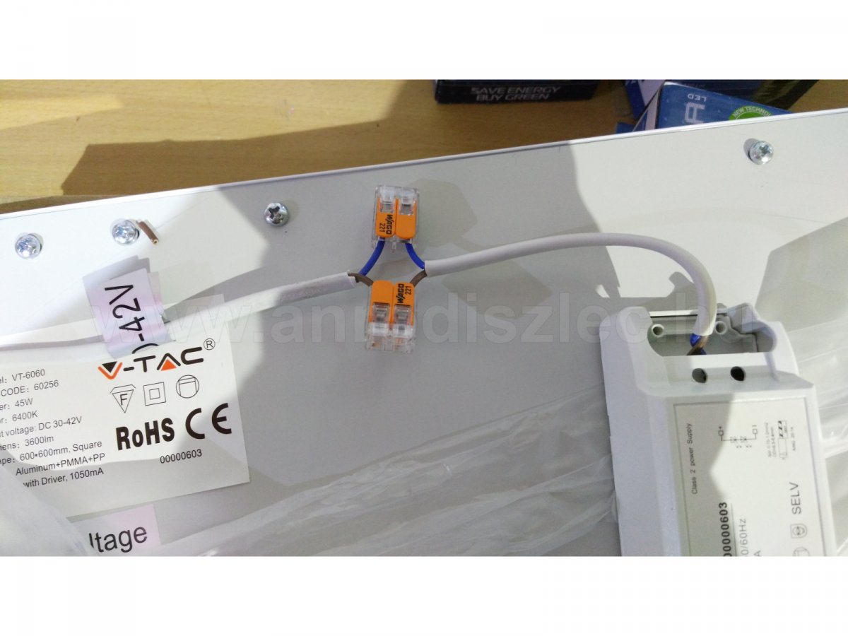 Panel összekötése wagowal (gyorscsatlakozó nélküli 60256 vtac panel)