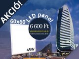 60x60 LED panel akció!
