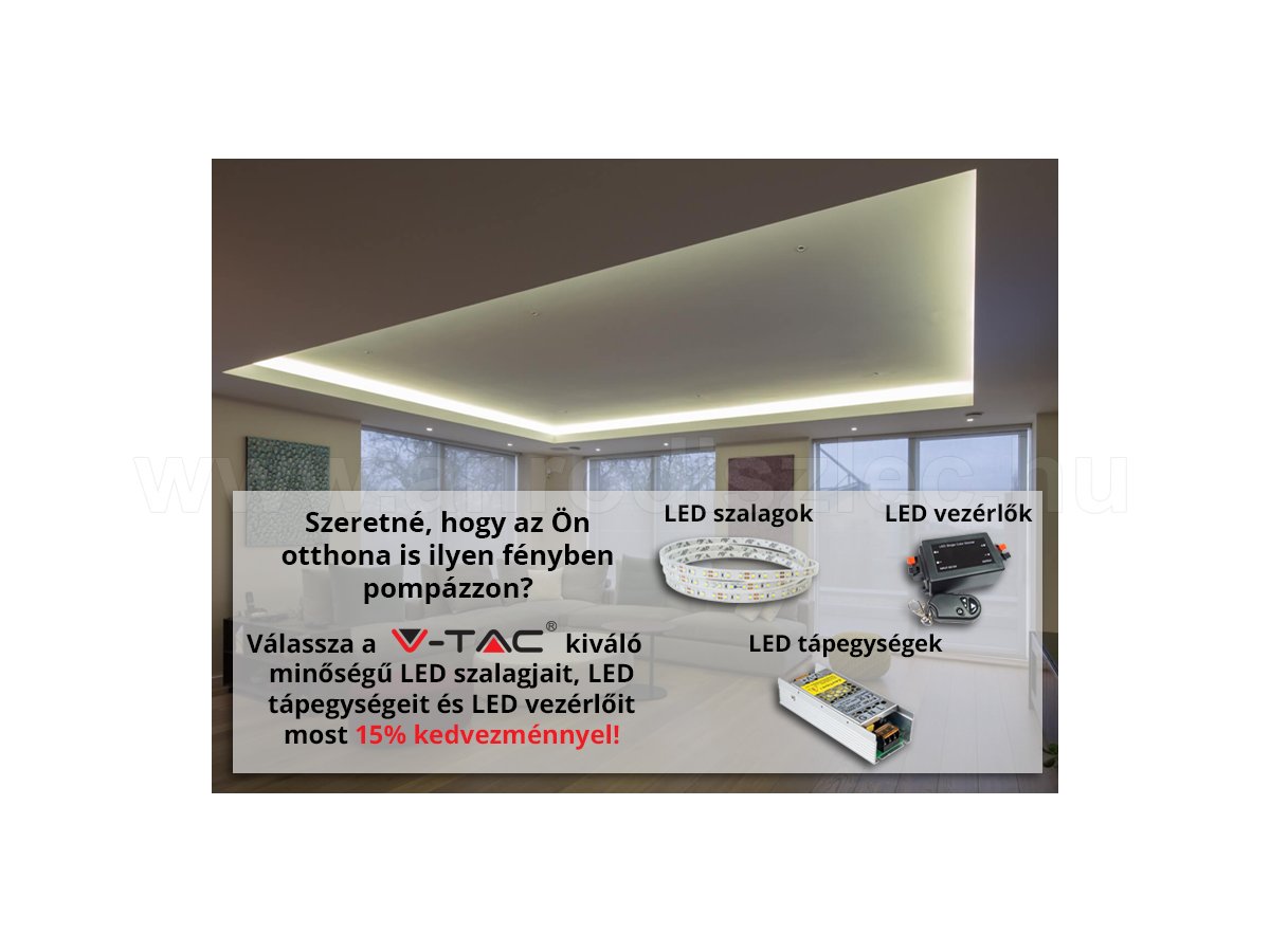 Akciók V-TAC termékek LED szalagos világítás kialakításához!