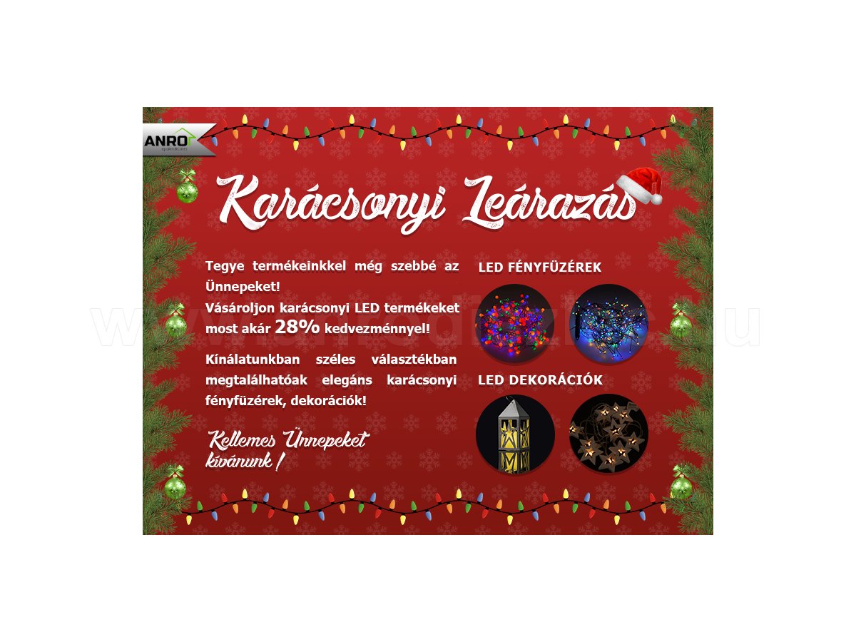 Év végi karácsonyi leárazás!