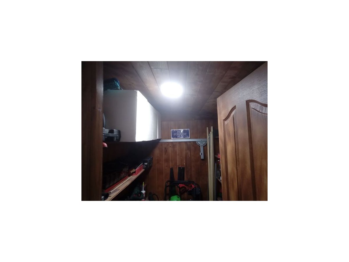 Faház LED paneles világítással