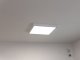 60x60 cm LED panel világítás kiemelő keretben mennyezetre szerelve