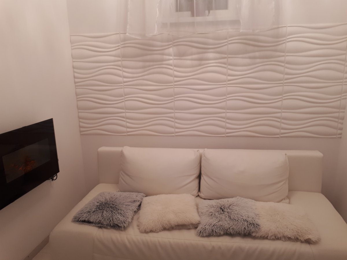 3d Falpanel kanapé mögötti díszburkolatként 