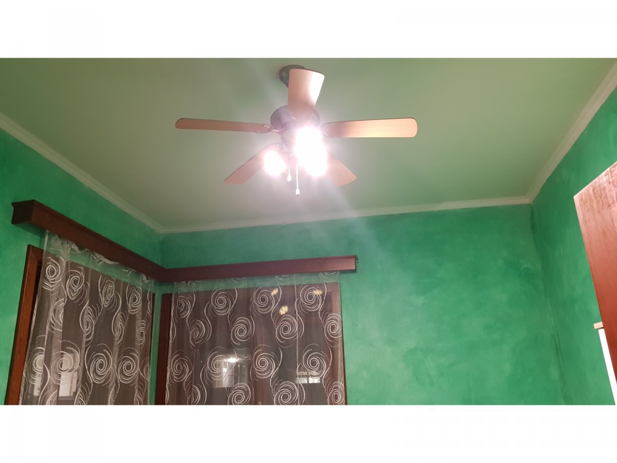 Ventilátoros csillár LED égővel 