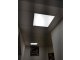 Kazettás álmennyezet modern LED panel világítással 