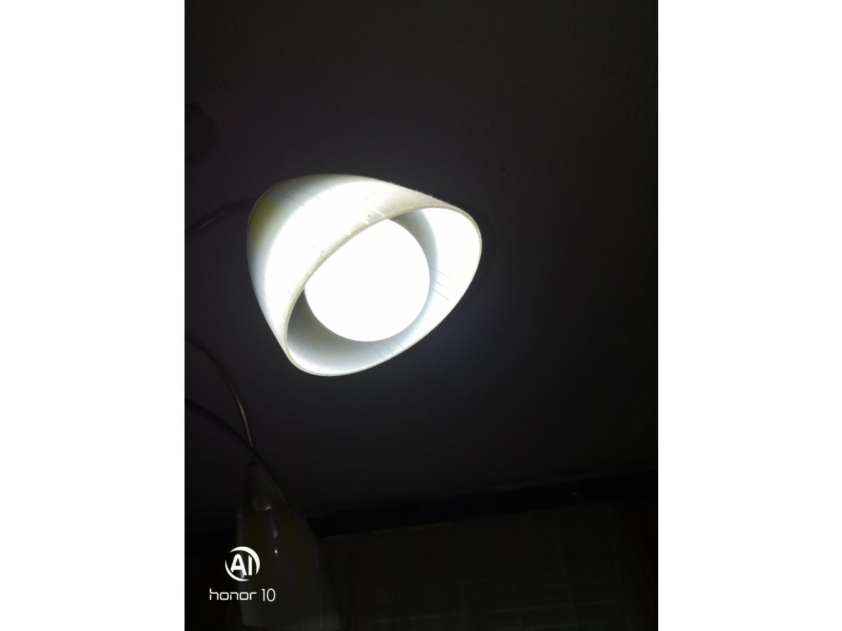 15w led üvegburás falikarban