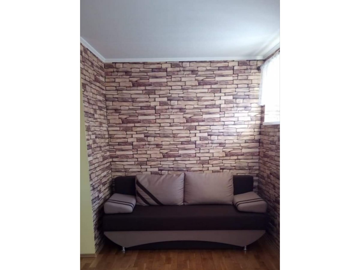 Natural Stone Slate falburkolóval tettük széppé nappalinkat! Csodaszép, könnyű vele dolgozni!