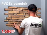 PVC falpanelek konyhák, nappalik burkolásához