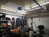 36 Wattos por- és páramentes LED lámpa: garázsvilágítás 