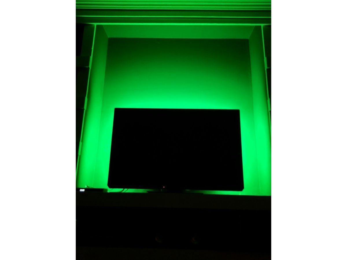 Tévé háttérfény színváltós LED szalag