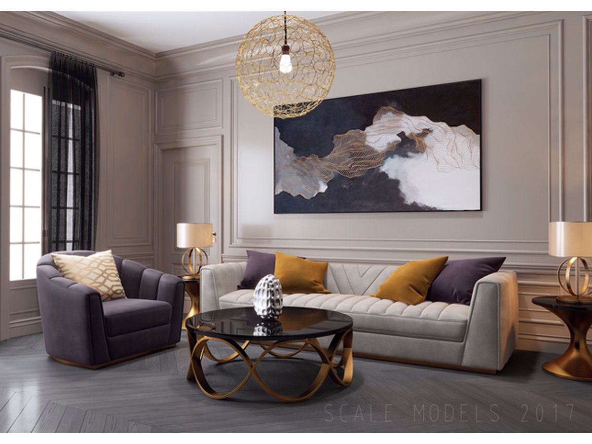 Modern bútor, klasszikus közeg, Elite Decor stukkódíszítés