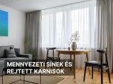 Műanyag mennyezeti függönysínek és rejtett függönykarnisok