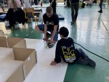 Robotika verseny Hajdúböszörményben - a labirintus pálya építéséhez kellett a gépépítő alu profil